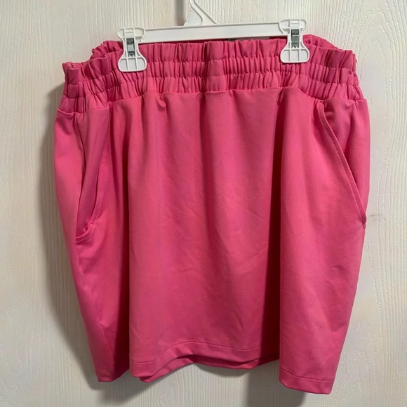 NWT Tek Gear Women’s Mid Rise Wicking Drawcord Waste With Pockets Skirt Size XXL - Picture 1 of 6